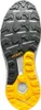 Sohle des Trailrunning-Schuhs "Spin Planet" von Scarpa; mit griffigem Profil in Schwarz und Gelb. Produktbild-Vorschau