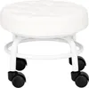 Tabouret de coiffeur cosmétique pour salon de pédicure rond Voir les images du produit 2