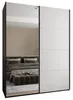 MEBLE KRYSPOL LUX 3 Schrank - 245,5x190x64cm - Schwarz, Produktbild-Vorschau 2