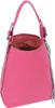 A pink hobo bag is shown against a white background. Produktbild-Vorschau
