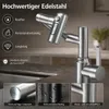 Wasserhahn Bad mit 3 Strahlarten, LED-Temperaturanzeige Produktbild-Vorschau 7