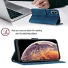 Hülle für iPhone XS Max Prägung Flip Leder Brieftasche Produktbild-Vorschau 6