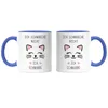 Ich schnarche nicht ich Schnurre Tasse Blau Schnarchen Produktbild-Vorschau 3