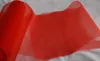 Organza rot 35 cm x 20 m Tischkäufer Dekoration Feier Produktbild-Vorschau 2