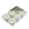 Teelichter mit Silberglitter - 6 Stück Produktbild-Vorschau 2