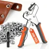 Ösenzange-Set mit 200 Ösen, 10 mm, für Stoff, Leder, Plane, Segel Productafbeelding-voorbeeld