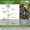 Lenkradkralle Pedalschloss universal Diebstahlsicherung Produktbild-Vorschau 6