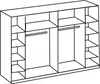 Wimex Stockholm Schwebetürenschrank Graphit/Silver Fir 270 Produktbild-Vorschau 9