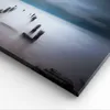 Bild auf Leinwand - Leinwandbild - 4 Teile - Wellenbrecher Produktbild-Vorschau 5