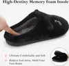 ASKSA Fluffy Slippers Women Men Winter Cat Slippers Bavlna Náhled obrázku produktu 4
