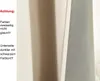 Close-up of two fabric panels, likely curtains, with text overlay. Produktbild-Vorschau