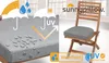 sunnypillow 2er Set Stuhlkissen Outdoor, wasserdicht Produktbild-Vorschau 4