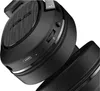 A close-up shot of a black ASUS gaming headset, focusing on the ear cup and its controls. Podgląd zdjęcia produktu