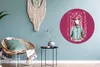 MuchoWow® - Wand-Kreis - Wohnzimmer - Bild - Runde - Produktbild-Vorschau 5