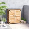 Outsunny Gartenschrank mit Pflanztisch Holz Geräteschuppen Produktbild-Vorschau 8