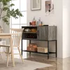 GOPLUS Sideboard Küche, Küchenschrank mit abnehmbarem Produktbild-Vorschau 2