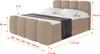 ALTDECOR Boxspringbett mit Fußteil - NINA-Z - 180x200  Produktbild-Vorschau 4