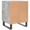 Nachttische 2 Stk. Betongrau 40x35x50 cm Holzwerkstoff Produktbild-Vorschau 4