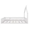 Lit de camp pour enfants avec design de cheminée, barrière Voir les images du produit 8