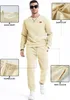 ASKSA Herren Jogginganzug Trainingsanzug Set Pullover Produktbild-Vorschau 3
