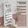 Merax Badezimmerschrank, Buffetschrank mit 3 Schubladen, Produktbild-Vorschau 7