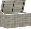 An open storage box made of woven material. Náhľad obrázku produktu