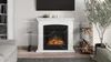 Cheminée électrique décorative "Helmi" Blanche - Powerflame Voir les images du produit 6