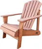 AXI Carmen chaise adirondack en bois brun | Chaise de Voir les images du produit 1