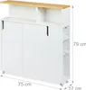 Relaxdays 4052025502911, Biały, Drewno, Wolnostojący, 6 Podgląd zdjęcia produktu 4