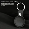 AdroitGoods Kunstleder Etui Geeignet für Apple AirTag - Produktbild-Vorschau 2