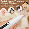 Pfotentrimmer mit LED-Licht, geräuscharm, wasserdicht, Produktbild-Vorschau 4