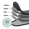 A diagram showing the layered construction of a product, highlighting its padding and materials. Produktbild-Vorschau