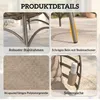 Outsunny Papasansessel Gartenstuhl 1 sitzer Korb-Stuhl mit Produktbild-Vorschau 4