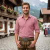 Herren Trachtengürtel aus Echtleder Trachten Lederhosen Produktbild-Vorschau 6