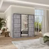 Masseno Schiebetürenschrank PINA 180/205/58 cm Produktbild-Vorschau 2