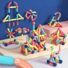 Blocchi di costruzione magnetici educativi ampio set di 42 Anteprima dell’immagine prodotto 4