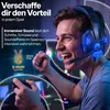 Auriculares con micrófono, auriculares estéreo para juegos, Vista previa de la imagen del producto 20