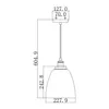 Elstead Baskin Hängeleuchte E27 27cm Gealtertes Messing, Produktbild-Vorschau 7