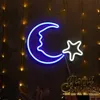 Rosikey LED neonový nápis Moon/Star – 38 x 28 cm Náhled obrázku produktu 5