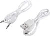 Two white cables with connectors are laid out on a white background. Náhľad obrázku produktu