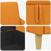Canapé vidaXL avec rangement, jaune foncé, 122 x 78 x 87 Voir les images du produit 6