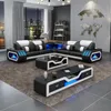 Ecksofa Polster Ecksofa L Form Couchtisch Sideboard Produktbild-Vorschau 3