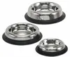 Nobby Edelstahlnapf ROYAL flach, rutschfest, 15,5 cm Produktbild-Vorschau 2