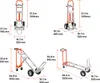 SucceBuy 4-v-1 ruční vozík, nosnost 453,6 kg v režimu 4 Náhled obrázku produktu 8