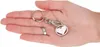 Metallene Schlüsselhänger mit Karabiner und Chip, 5 Stück, Produktbild-Vorschau 5