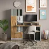 Supporto per monitor Vicco Tomy Rovere bianco/dorato 80 x Anteprima dell’immagine prodotto 7
