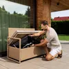 di volio záhradná lavica Verbana béžovo/šedá Náhľad obrázku produktu 7
