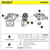 RIDEX 78B0986 Bremssattel Hinten Rechts für RENAULT Scénic Produktbild-Vorschau 7