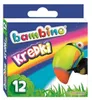 The image shows the packaging of a set of 12 Bambino colored pencils, featuring a cartoon toucan and a rainbow. Anteprima dell’immagine prodotto