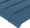 LED Kopfteil Dunkelblau 90x5x118/128 cm Samt Produktbild-Vorschau 5